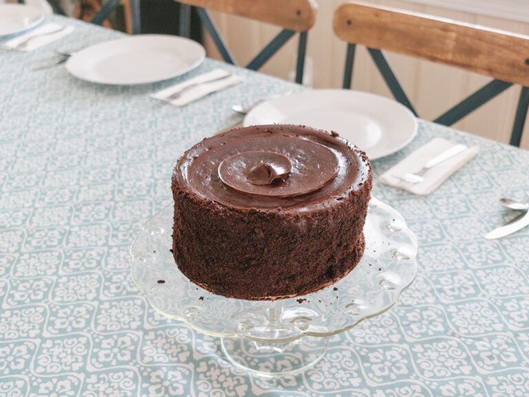 Photo chocolate cake