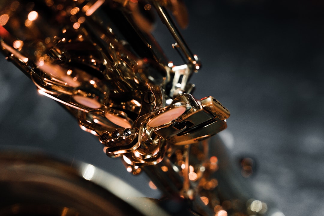 Photo saxophone mouthpiece