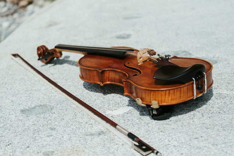 Photo violin for kids