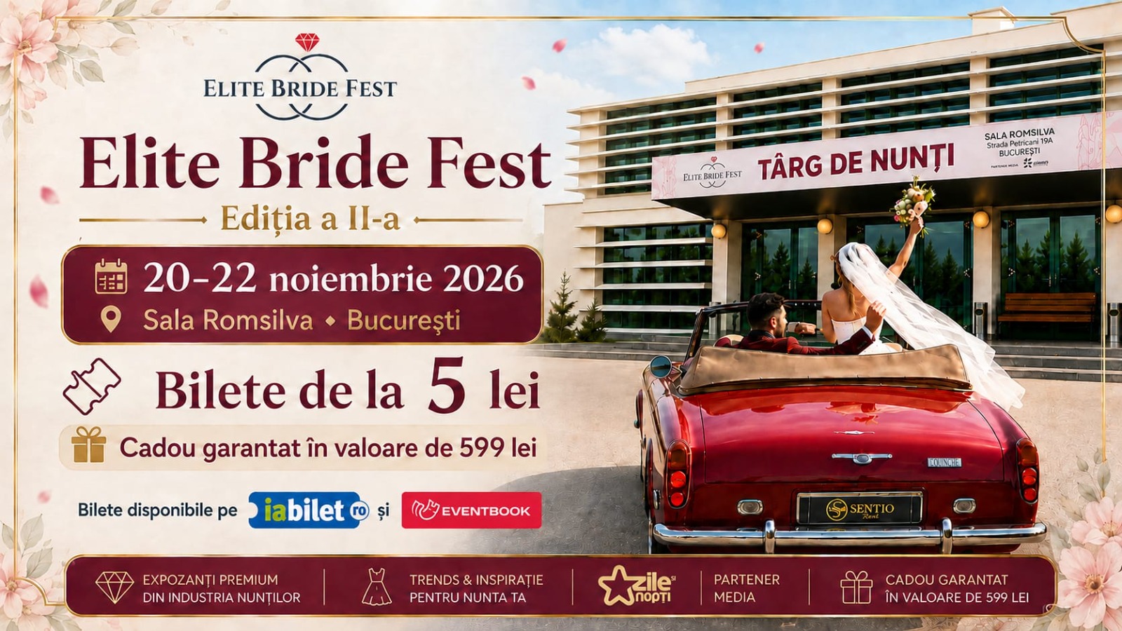 Elite bride fest editia a ii a intre 20 si 22 noiembrie 2026 — Margento