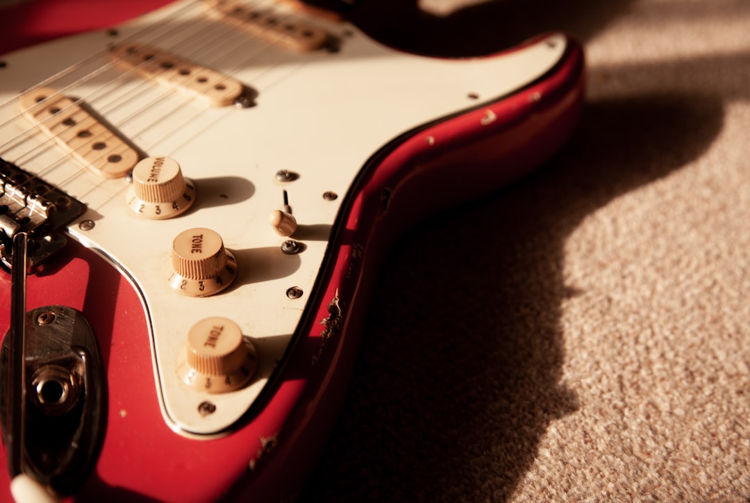 Photo personalize electric guitar sound