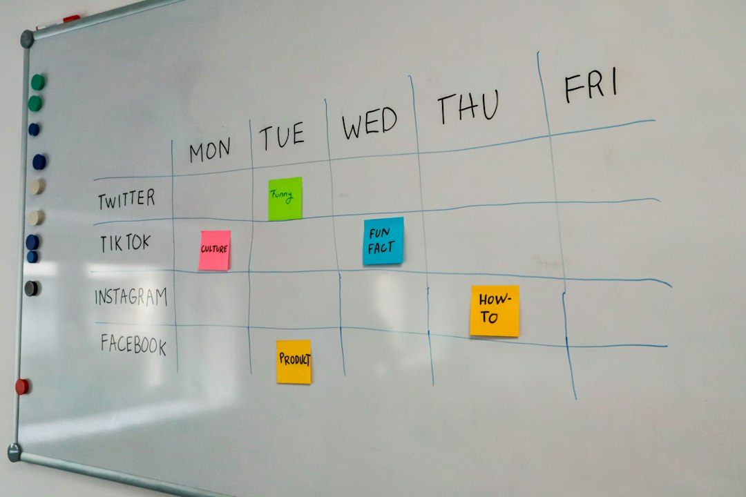 Photo planning your week
