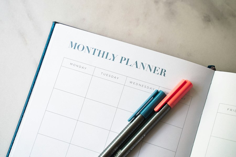 planning your week